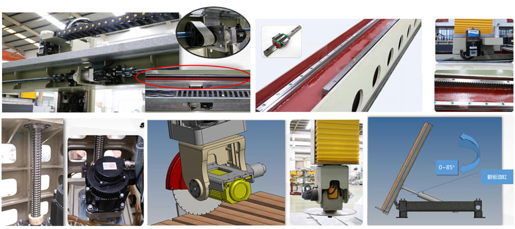 5 Axis Stone Cutting Machine details show