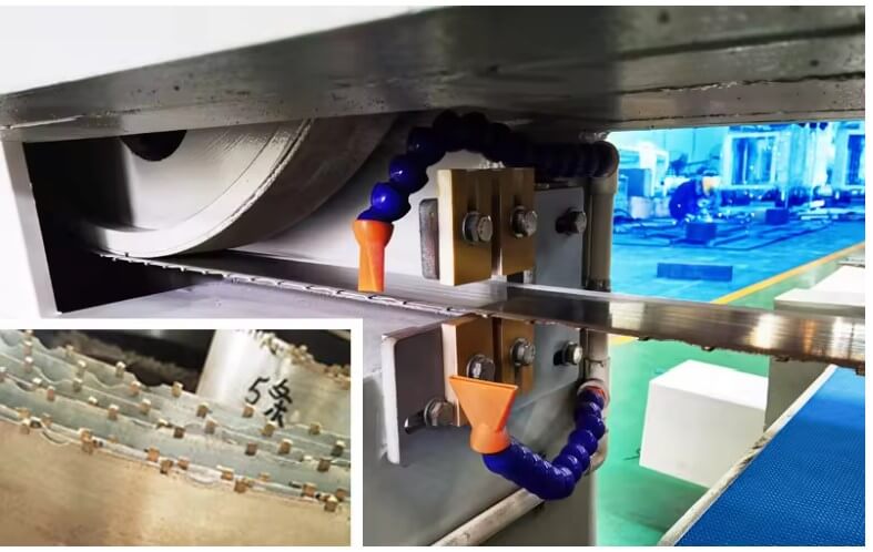 Stone Slab Horizontal Slice Machine band saw Blades