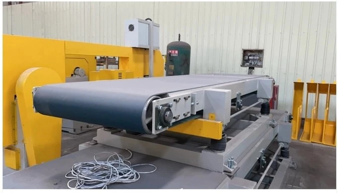 Stone Slab Horizontal Slice Machine Conveyor Belt
