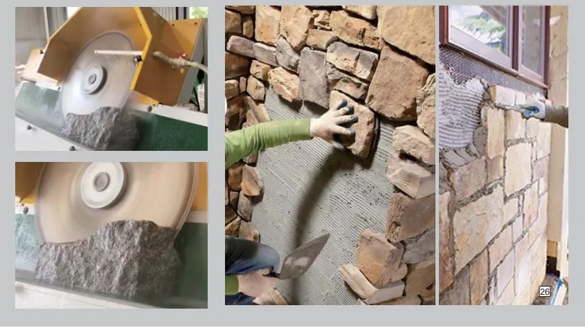 stone veneer slicing Wall Cladding Machine